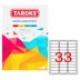 Taroks Lazer Etiket Tr-1033  63,5X25,4
