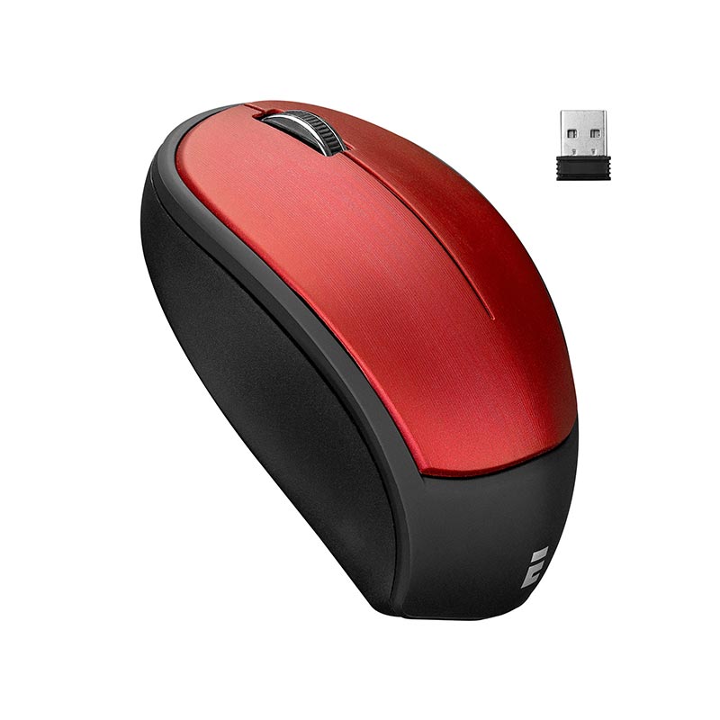 Everest SM-340 Usb Kırmızı 3D Optik Kablosuz Mouse resmi