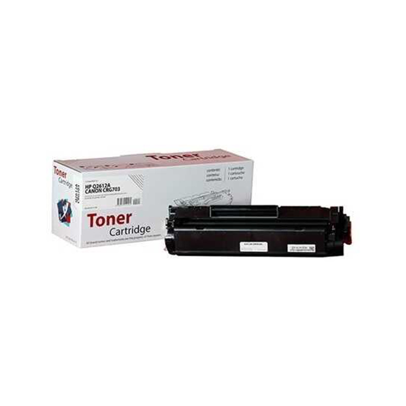 Xbox Muadil Toner Hp Q2612A/Canon CRG-703 Siyah resmi