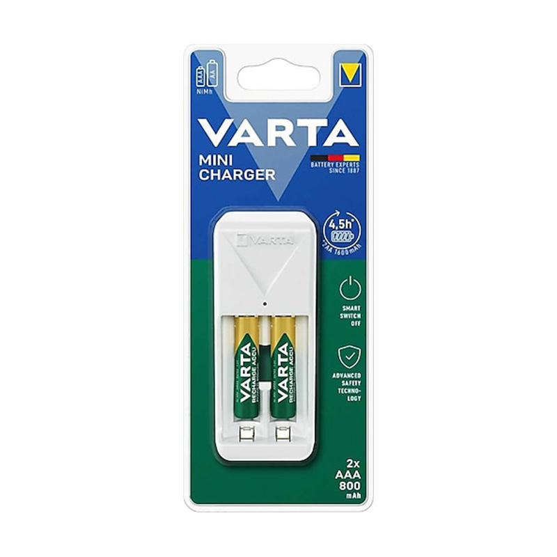 Varta Mini Şarj Makinesi 2 x 800 Mah Pil resmi