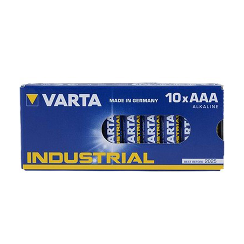 Varta AAA Endüstriyel Alkalin İnce Pil 10'lu resmi