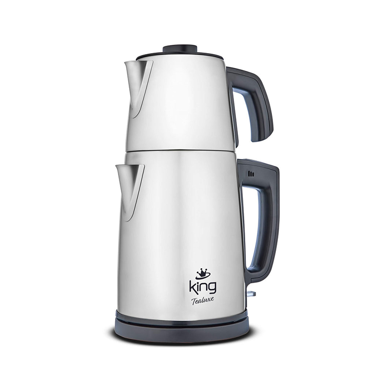 King KCM334 Tealuxe Çay Makinesi 1.7 Litre Paslanmaz Çelik resmi