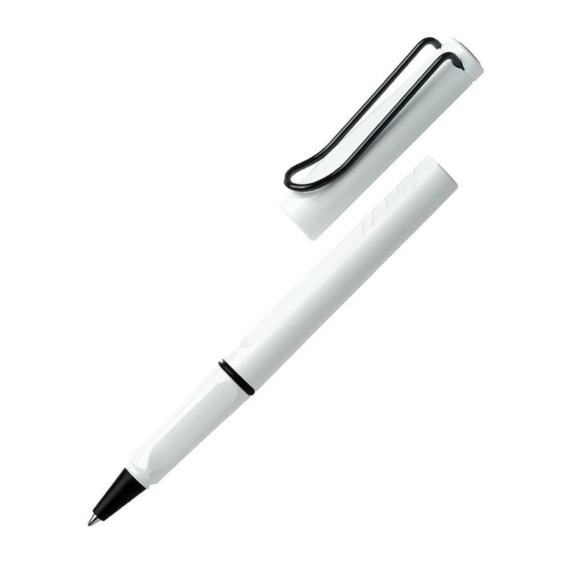 Lamy 319-B Roller Kalem Safari Parlak Beyaz resmi