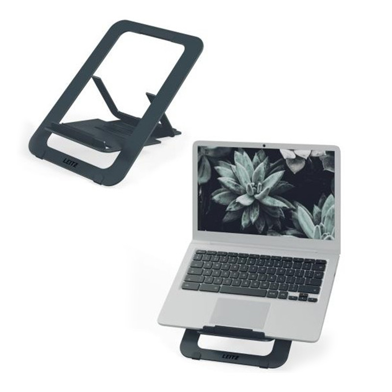 Leitz Ultra Düz Alüminyum Laptop Standı Gri 63460089 resmi