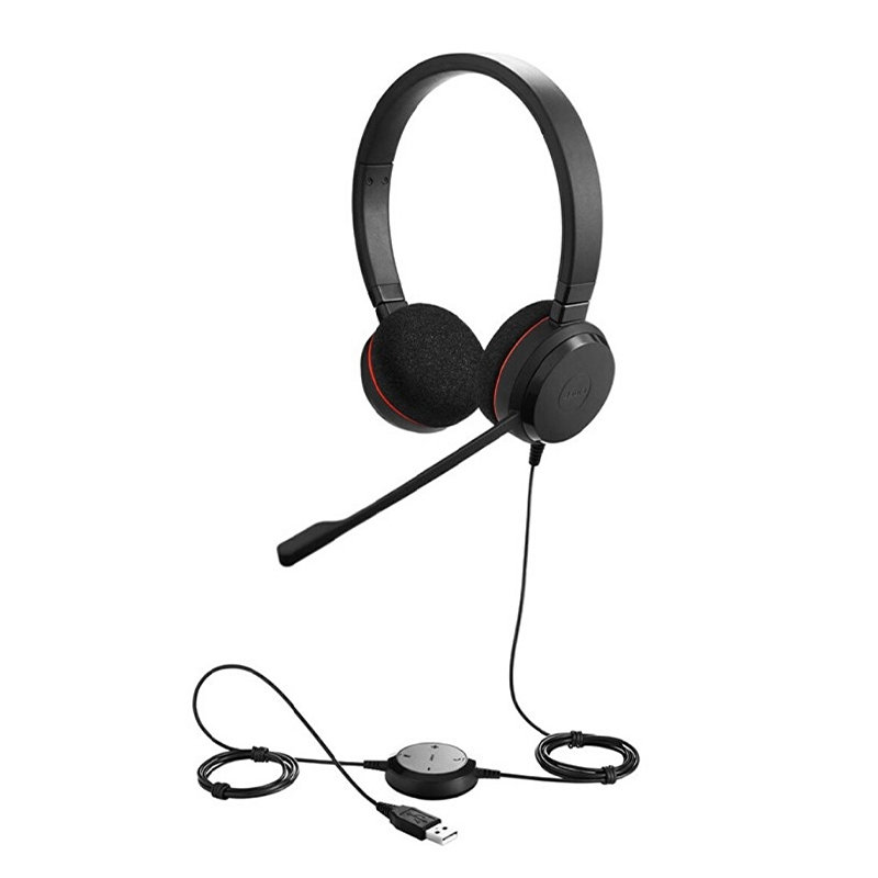 Jabra Evolve 20 Duo Usb Nc Kulaklık Mikrofon  resmi