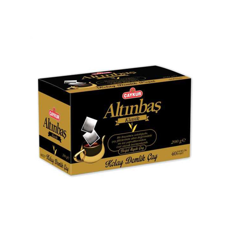 Çaykur Altınbaş Klasik Demlik Poşet Çay 40'lı 200 gr resmi