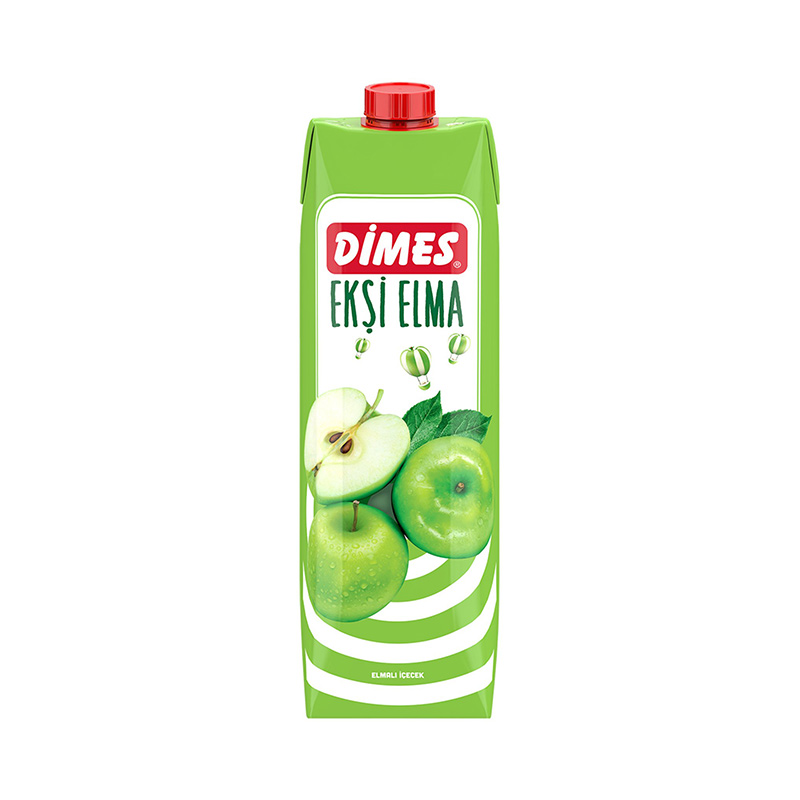 Dimes Ekşi Elma Meyve Suyu 1 lt resmi