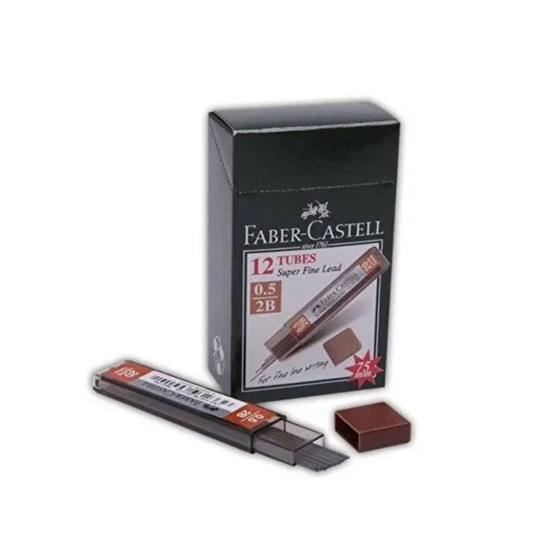Faber Castell Kalem Ucu Min 2B 0.5 75 mm (12 Adet) resmi
