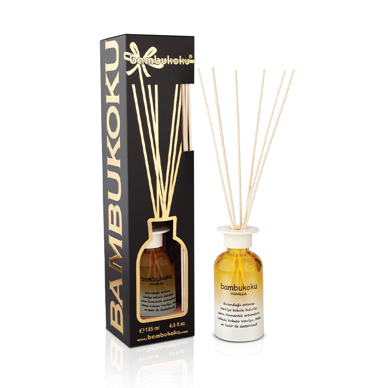 Bambukoku Çubuk Oda Kokusu Vanilla 135 ml resmi