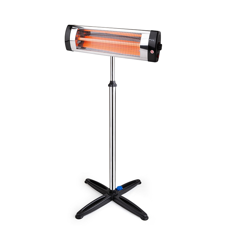 King KI6278 Monar Duvar Tipi Isıtıcı + Nikalajlı Ayaklı 2100 w resmi