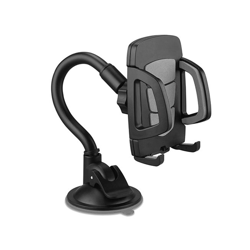 HYTECH HY-XH20 Vantuz + Braketi 360 Derece Telefon Tutucu - Siyah/Gri resmi