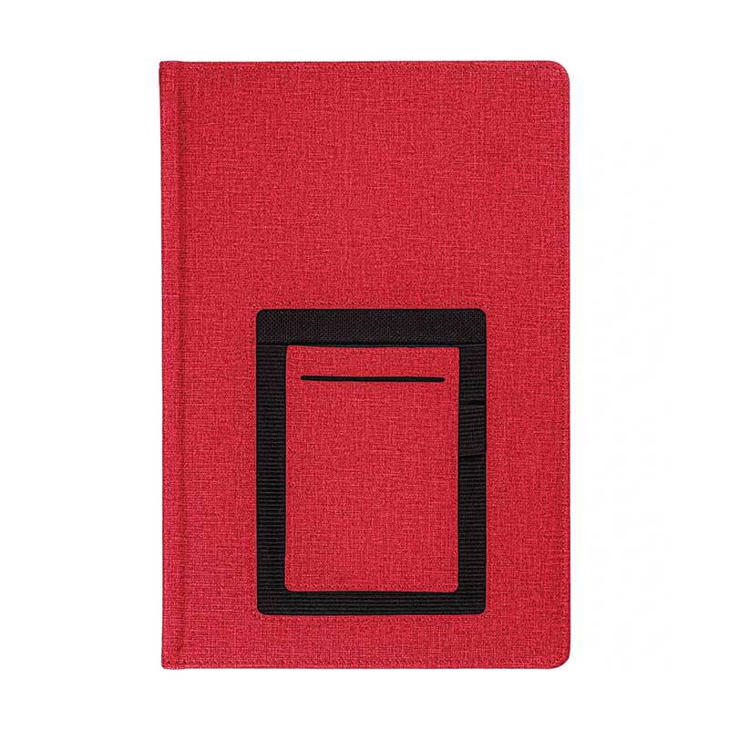 İşte Kırtasiye İkitelli 2026 Dikişli Günlük Ajanda 17 x 24 cm Kırmızı  resmi