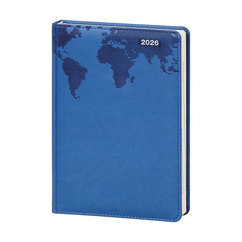 İşte Kırtasiye Kandilli 2026 Dikişli Günlük Ajanda 17 x 24 cm Lacivert resmi