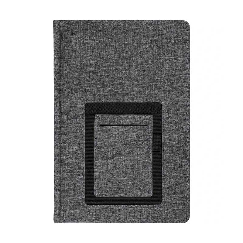 İşte Kırtasiye İkitelli 2026 Dikişli Günlük Ajanda 17 x 24 cm Gri resmi