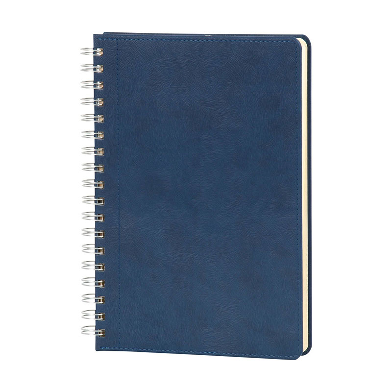 İşte Kırtasiye 2026 Pendik Spiralli Günlük Ajanda 17x24 Lacivert resmi