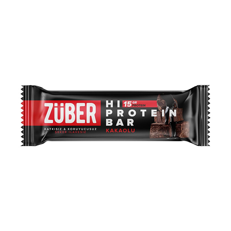 Züber Hi-Protein Kakolu Bar 45 gr resmi