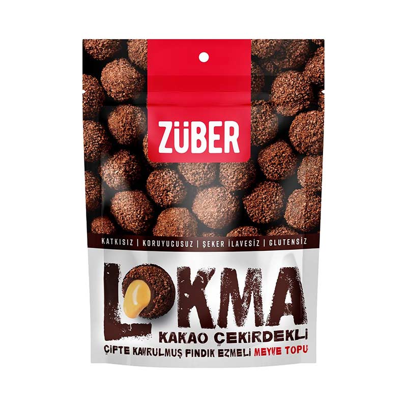 Züber Lokma Kakao Fındık 95 gr resmi