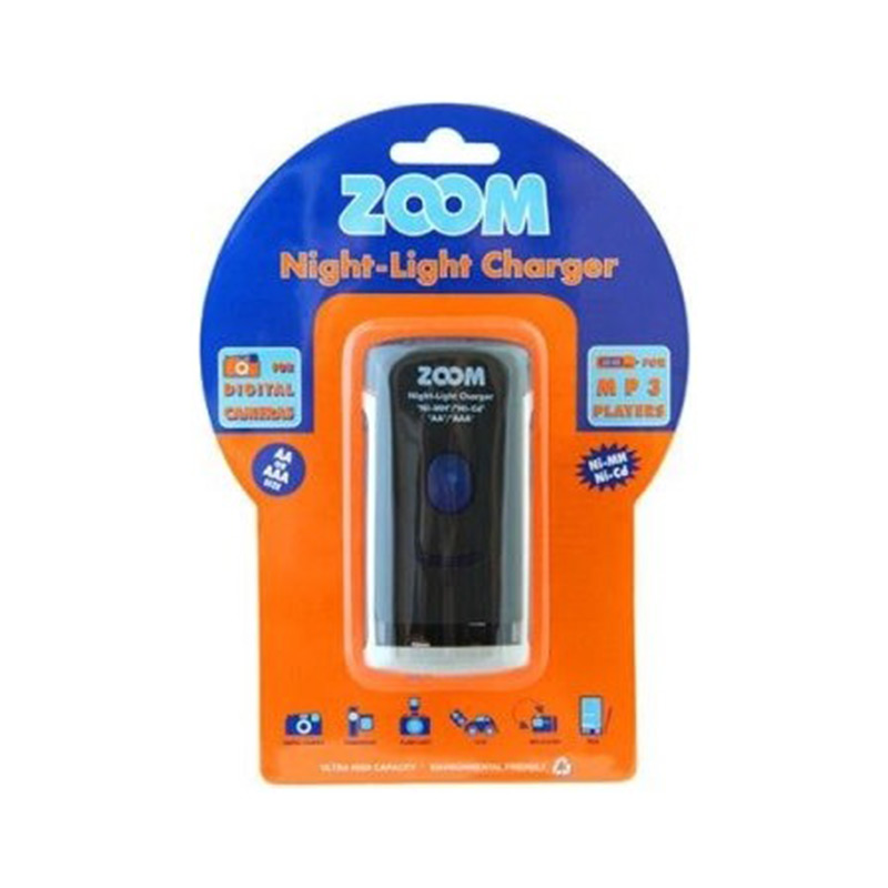 Zoom Mini Şarj Makinesi 2 li AA-AAA Uyumlu resmi