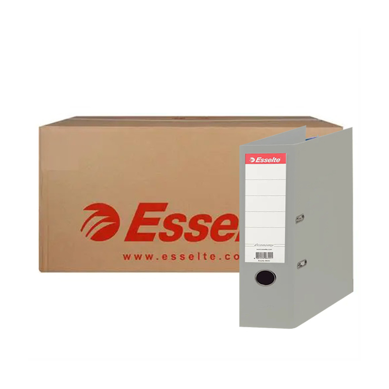 Esselte Eko 9940 Geniş Klasör - Gri (24 Adet) resmi