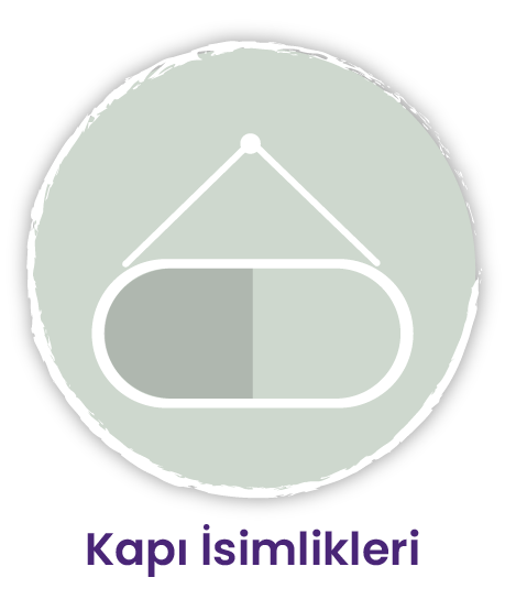 Kapı İsimlikleri kategorisi için resim