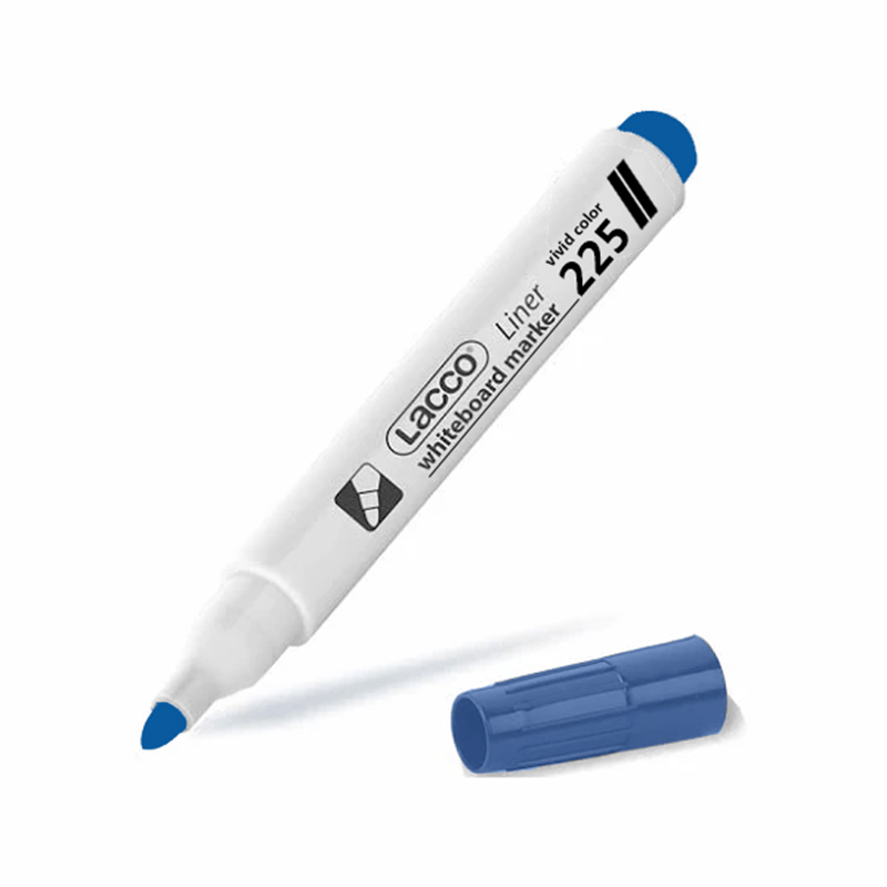 Lacco 225 Liner Beyaz Yazı Tahta Kalemi Mavi resmi
