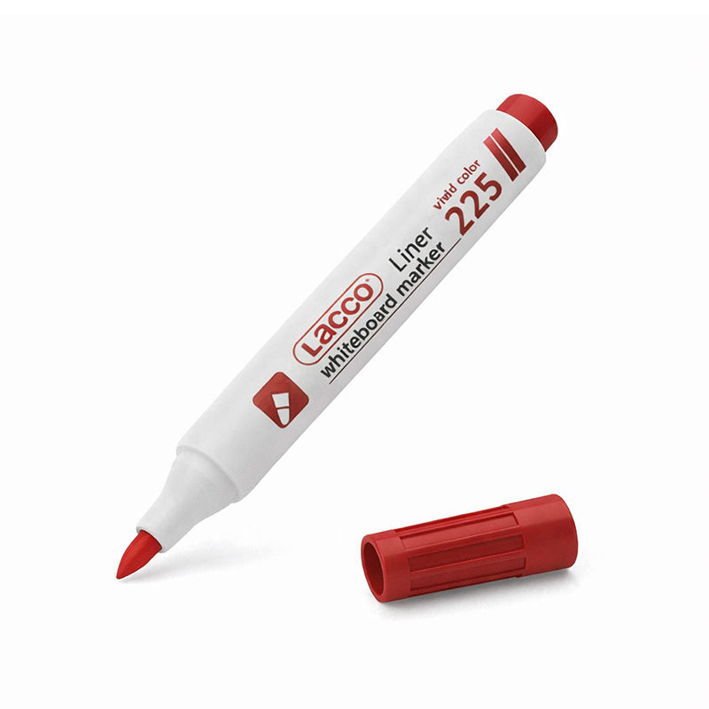 Lacco 225 Liner Beyaz Yazı Tahta Kalemi Kırmızı resmi