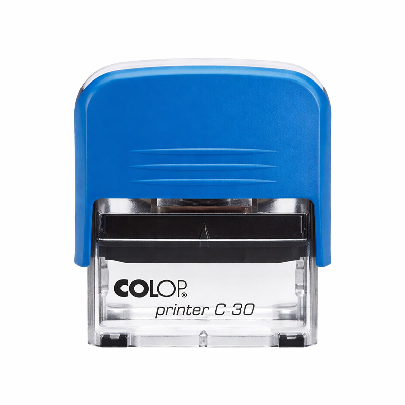 Colop C30 Otomatik Kaşe Mavi Keçe resmi