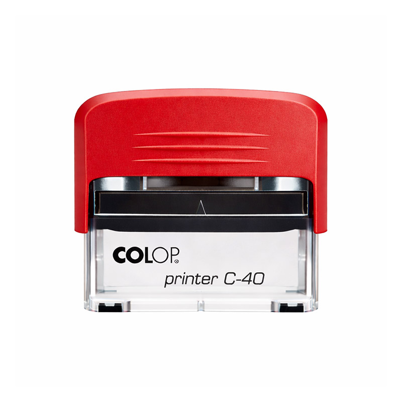 Colop C40 Otomatik Kaşe Kırmızı Keçe resmi