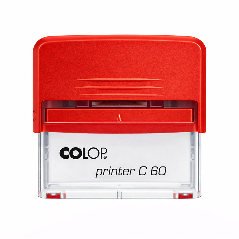 Colop C60 Otomatik Kaşe 37x76 mm Kırmızı Keçe resmi