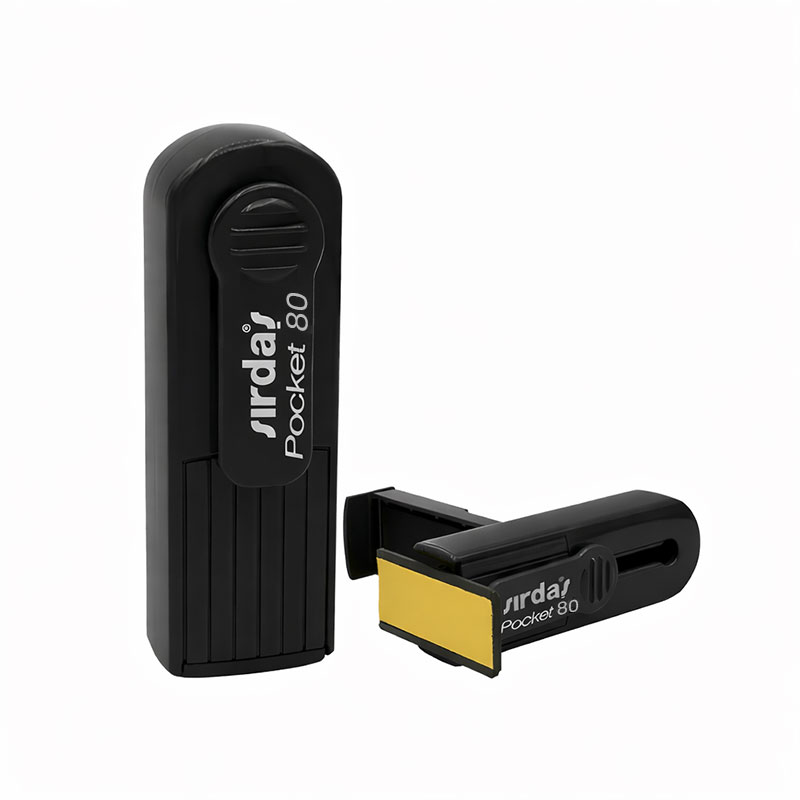 Sırdaş 80 Cep Tipi Kaşe 19x50 mm Siyah Keçe  resmi