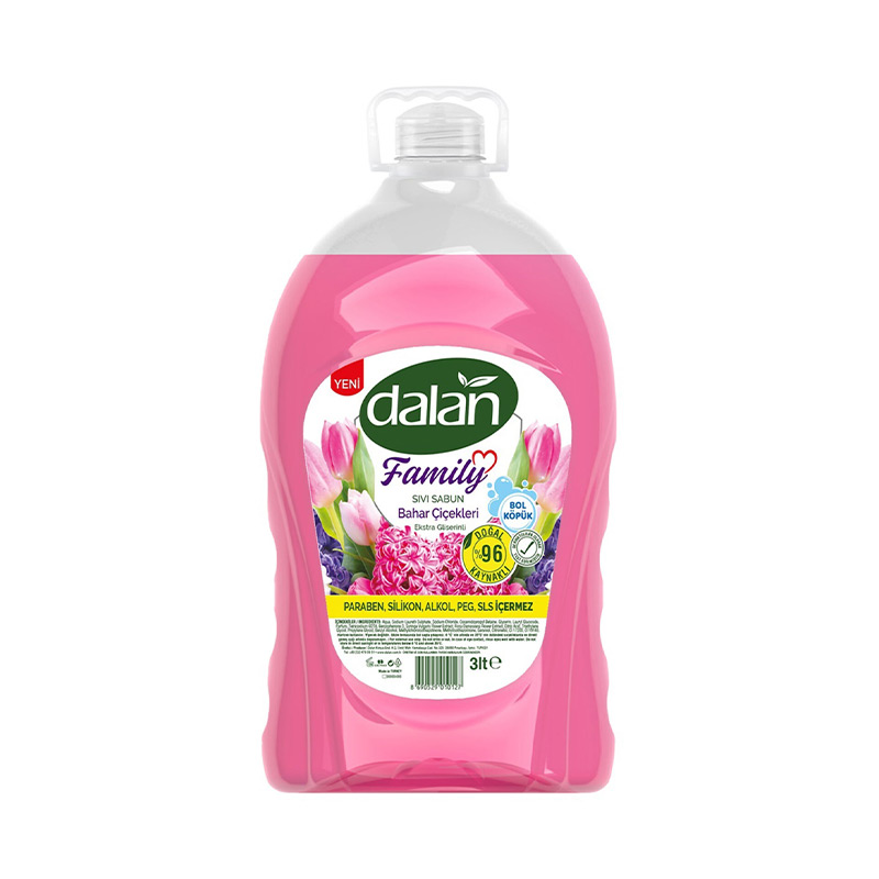 Dalan Sıvı Sabun Bahar Çiçekleri 3 lt resmi