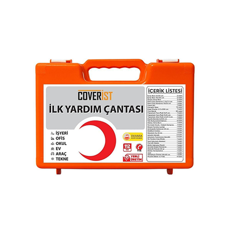 İş Yeri İlk Yardım Çantası Küçük 27 Parça resmi
