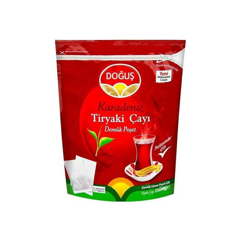 Doğuş Karadeniz Export Demlik Poşet Çay 25 x 40 gr resmi