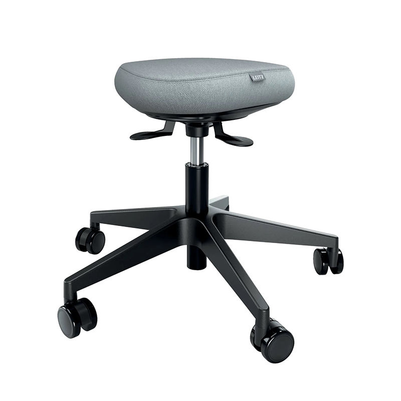 Leitz Ergo Tekerlekli Sallanan Oturma Taburesi Gri 65770095 resmi