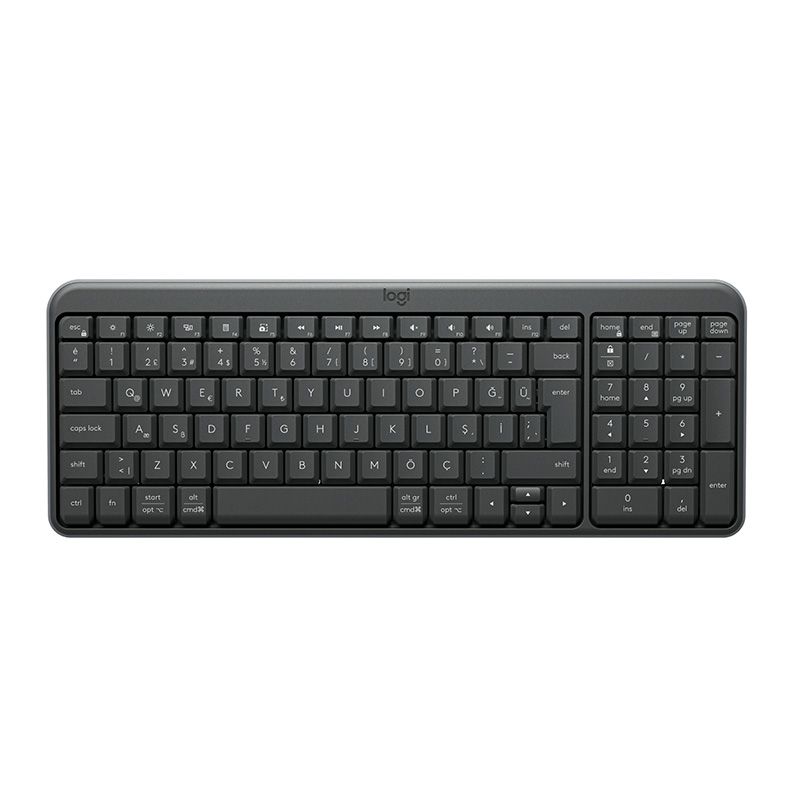 Logitech K250 Kablosuz Bluetooth Klavye Siyah  resmi