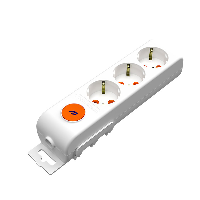 Mutlusan Rı-Tech 3'lü AnahtarTopraklı Grup Priz 5 mt resmi