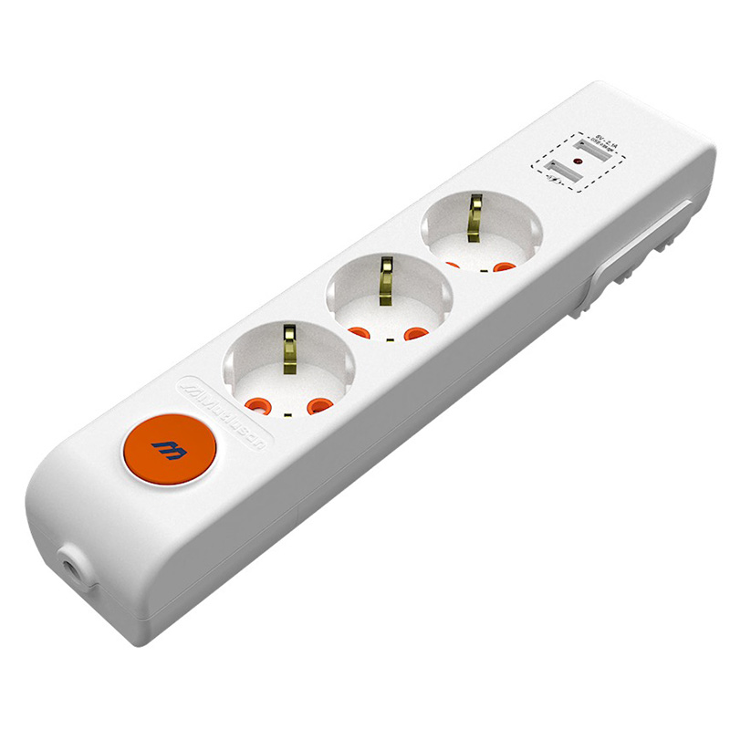 Mutlusan Rı-Tech 3'lü Anahtarlı 1Usb+1Type-C Topraklı Grup Priz 3 mt resmi