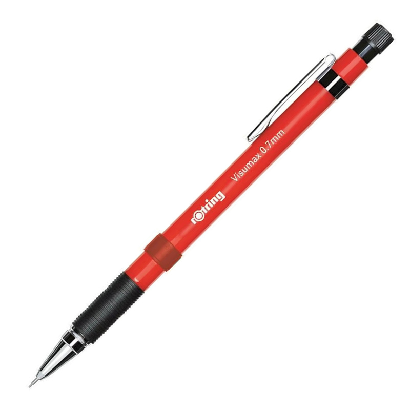 Rotring Visumax Versatil Uçlu Kalem 0.7 mm Kırmızı resmi