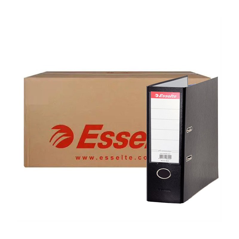 Esselte Eko 9940 Geniş Klasör - Siyah (24 Adet) resmi