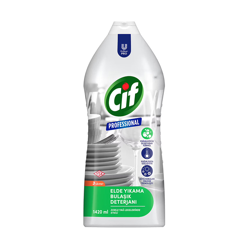 Cif Professional Elde Yıkama Bulaşık Deterjanı 1420 ml 65596503 resmi