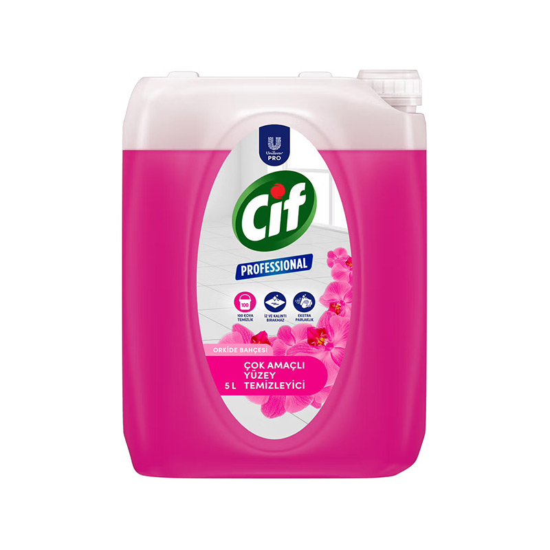 Cif Professional Çok Amaçlı Yüzey Temizleyici Orkide Bahçesi 5 L 65251817 resmi