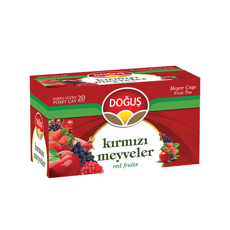 Doğuş Kırmızı Meyveler Çayı 20'li Paket resmi
