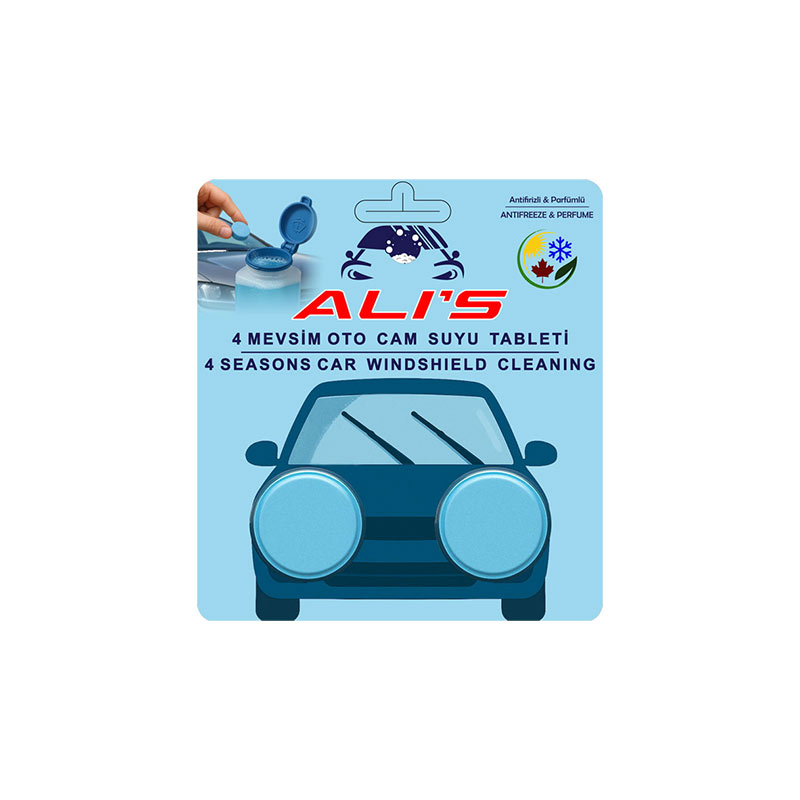 Alis Oto Camsuyu Temizleme Tableti 10 gr 2'li Paket resmi