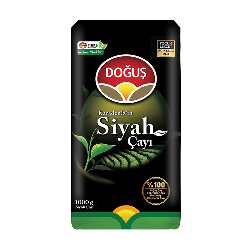 Doğuş Karadeniz'in Siyah Dökme Çay 1000 gr resmi