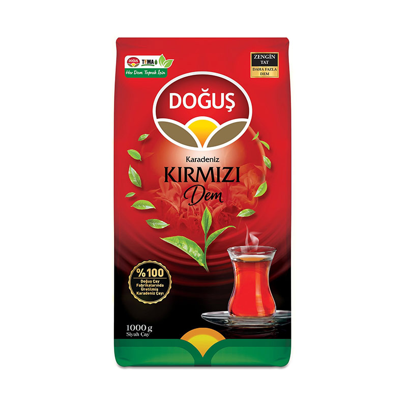 Doğuş Karadeniz Kırmızı Dem Dökme Çay 1000 gr resmi