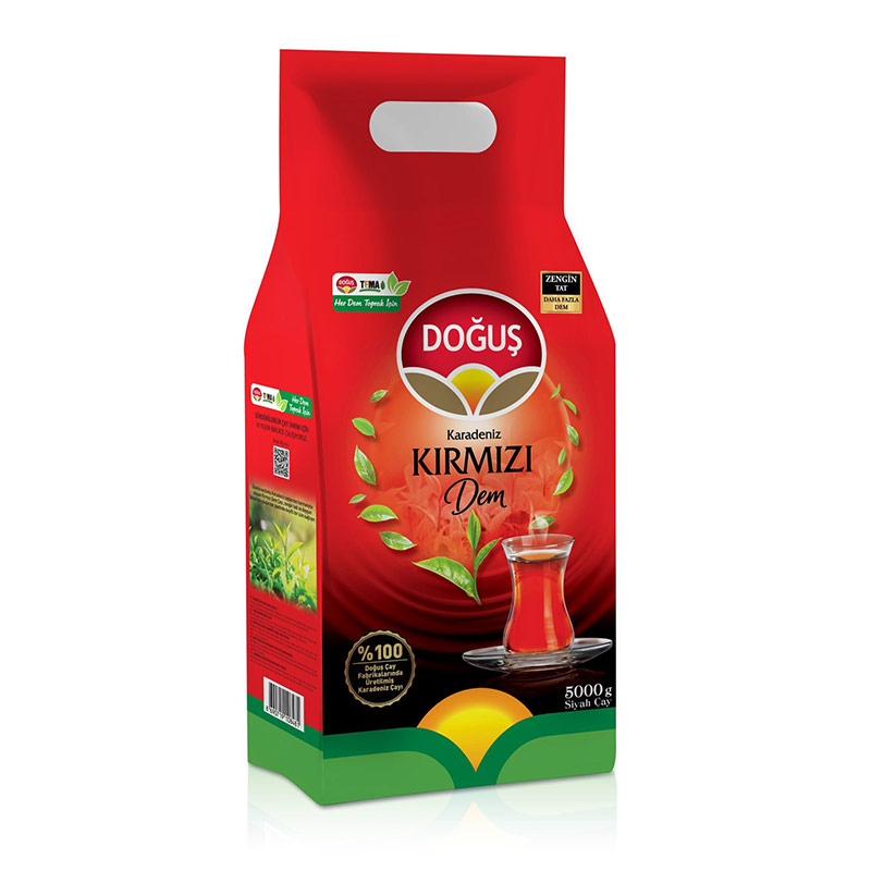Doğuş Karadeniz Kırmızı Dem Dökme Çay 5000 gr resmi
