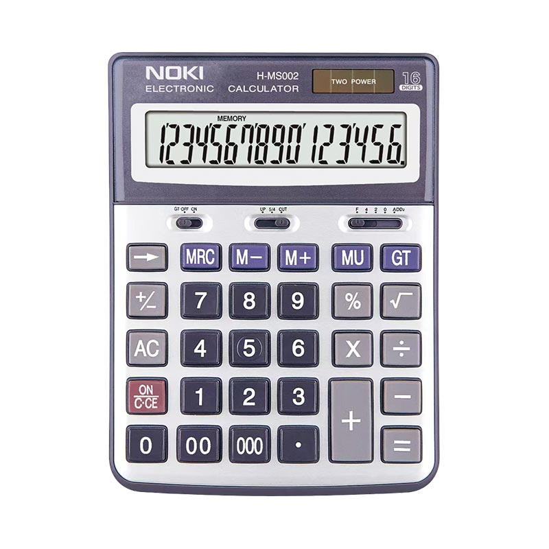 Noki H-MS002 Masaüstü Hesap Makinesi 16 Haneli resmi