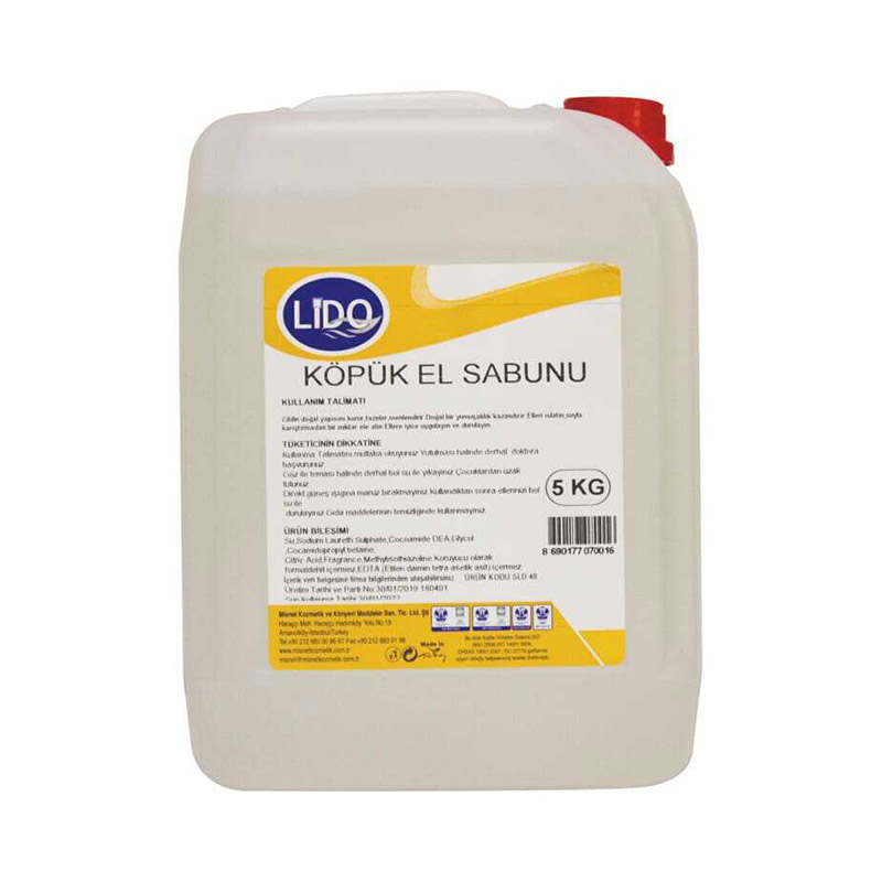 Lido Köpük El Sabunu 5 kg SLD 48 resmi