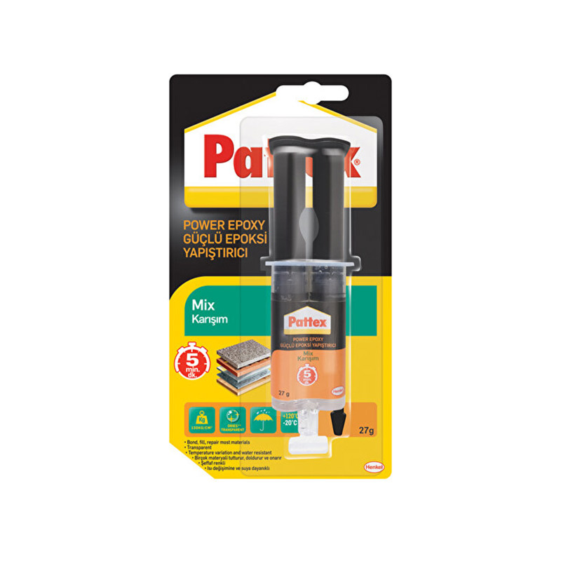 Pattex Yapıştırıcı Epoxy Mıx 27 gr resmi