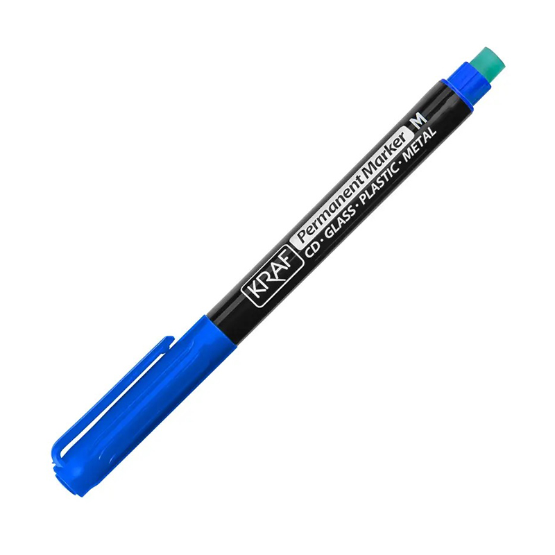 Kraf 260 Asetat Kalemi Silgili 0.8 mm Mavi resmi